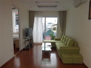 Balcony 02 bedroom & 02 bathroom apartment for rent in Tu Hoa, Tay Ho