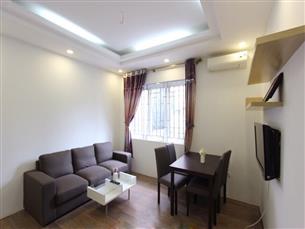 New apartment for rent with 01 bedroom in Yen Phu str, Tay Ho, Near Truc Bach area