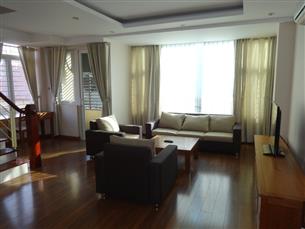 Duplex serviced apartment for rent with 02 bedrooms and 03 bathrooms in Ba Dinh, Ha Noi