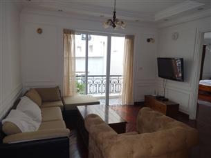 Bright apartment with 02 bedrooms for rent in Yen Phu, Tay Ho