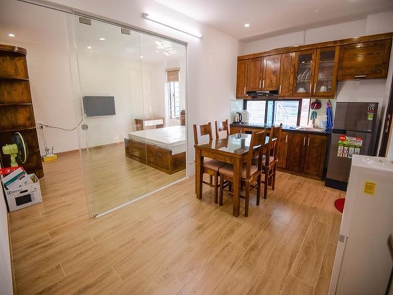 Apartment for rent with 01 bedroom in Cau Giay