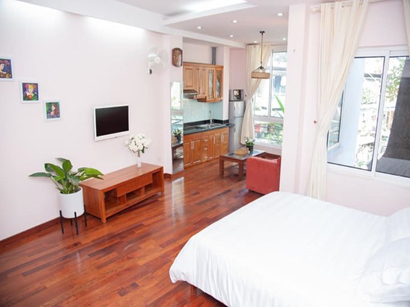 Nice studio for rent with 01 bedroom  in Yen Ninh, Ba Dinh