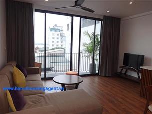 Nice balcony serviced apartment with 02 bedrooms for rent in Tay Ho
