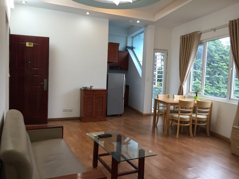 Apartment for rent with 02 bedrooms in Nguyen Thi Dinh, Cau Giay