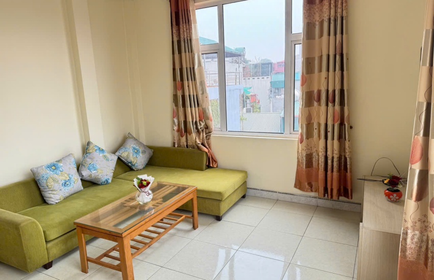 Bright apartment for rent with 01 bedroom in Ngoc Ha, Ba Dinh