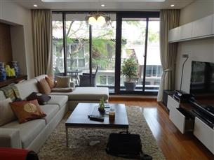 High quality serviced apartment with 02 bedrooms for rent in Truc Bach, Ba Dinh