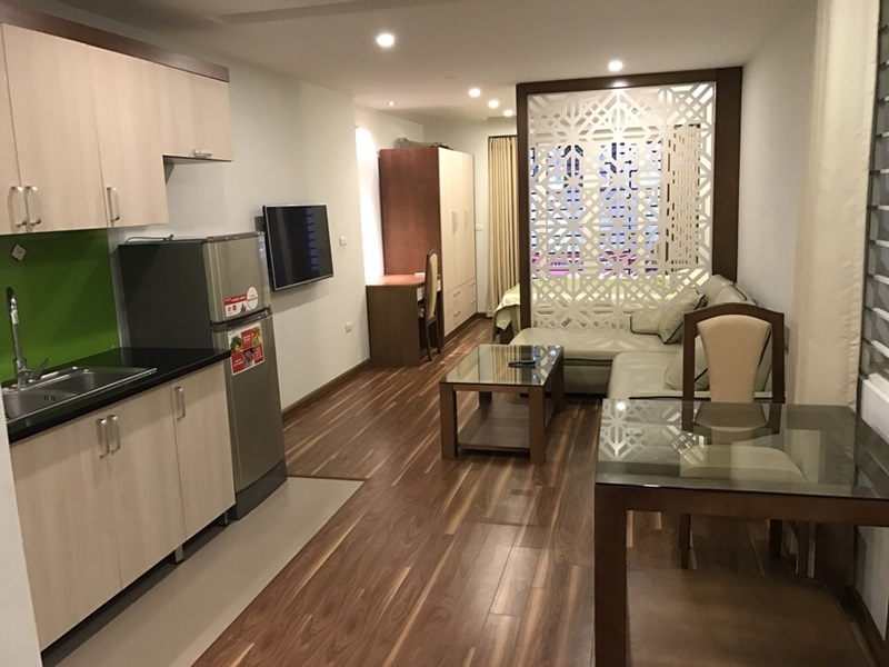 Studio apartment with 01 bedroom for rent in Kim Ma, Ba Dinh