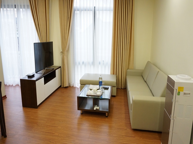 Brand new serviced apartment for rent with 02 bedrooms in To Ngoc Van, Tay Ho