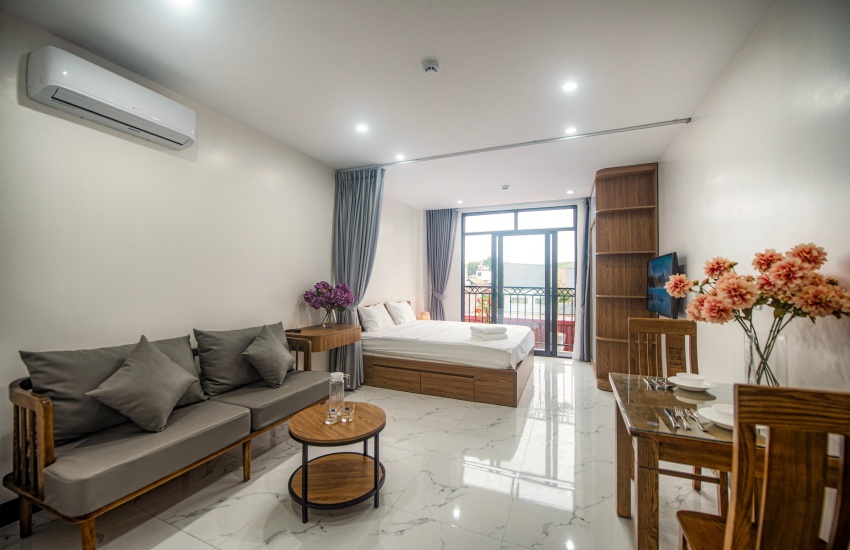 Apartment for rent with 01 bedroom in Nguyen Cong Tru, Hai Ba Trung