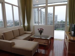 Lake view,big balcony apartment with 02 bedrooms for rent in Tay Ho