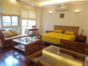 Nice apartment for rent with 01 bedroom in Kham Thien,  Dong Da