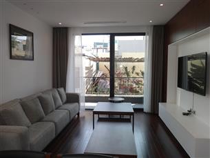 High quality, balcony serviced apartment with 02 bedrooms for rent in Tay Ho