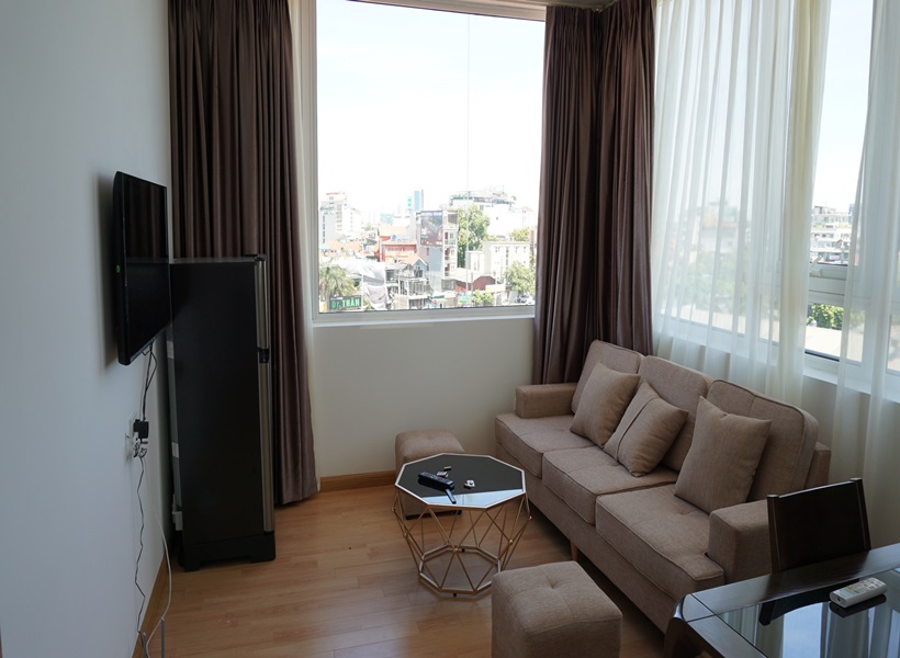 Nice apartment for rent with 01 bedroom in Au Co, Tay Ho