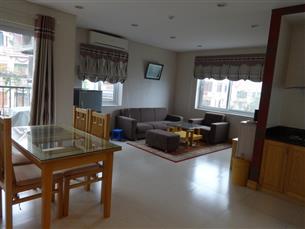 Balcony apartment with 01 bedroom for rent in Dong Quan,Cau Giay, fully furnished