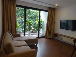 Nice balcony 02 bedroom serviced apartment for rent in Tay Ho