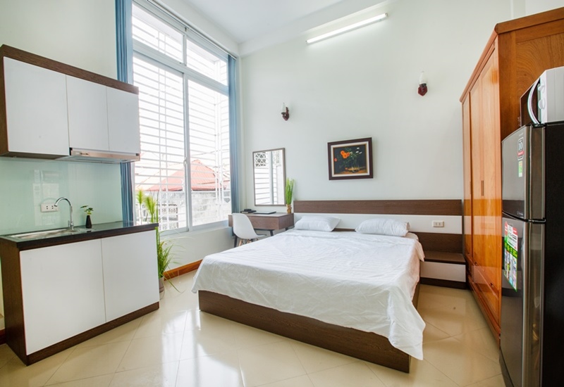 Studio for rent with 01 bedroom in Thai Thinh, Dong Da