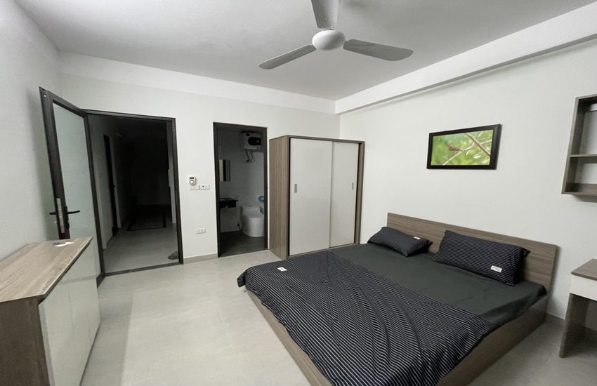 Balcony studio for rent with 01 bedroom in Tu Mo, Cau Giay