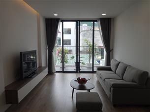 Nice, balcony 02 bedroom apartment for rent in Xuan Dieu, Tay Ho