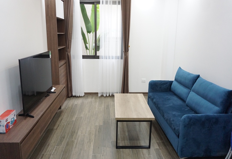 Balcony apartment for rent with 01 bedroom in Tay Ho, Tay Ho