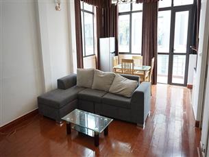 Big balcony 01 bedroom apartment for rent in Yen Phu village, Tay Ho