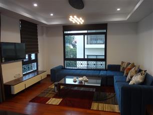 Balcony serviced apartment for rent with 02 bedrooms in Au Co, Tay Ho