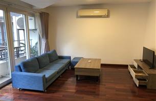 Balcony apartment for rent with 01 bedroom in Linh Lang, Ba Dinh