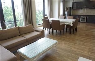Balcony apartment for rent with 03 bedrooms in To Ngoc Van, Tay Ho