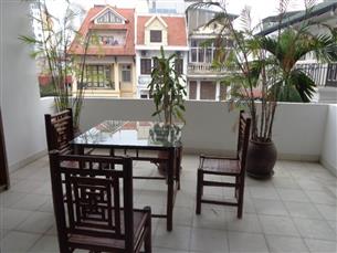 Big balcony apartment for rent with 01 bedroom in Ha Hoi, Hoan Kiem