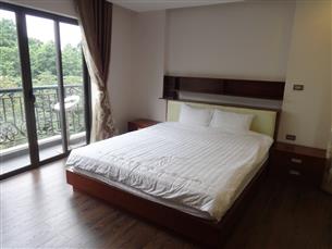 Nice balcony apartment with 01 bedroom for rent in Ba Dinh & Hoan Kiem