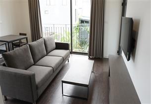 Balcony 01 bedroom apartment for rent in To Ngoc Van, Tay Ho