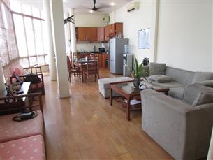 Duplex serviced apartment with 02 bedroom for rent in Truc Bach, Ba Dinh