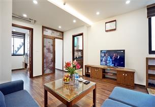 Apartment for rent with 02 bedrooms in Cat Linh, Dong Da