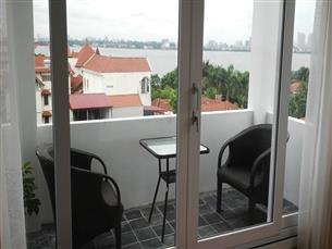 Nice view serviced apartment with 02 bedrooms for rent in Tay Ho
