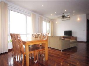 Lake view serviced apartment with 02 bedrooms for rent in Tay Ho