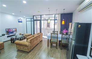 Balcony apartment for rent with 01 bedrooms in Kim Ma, Ba Dinh