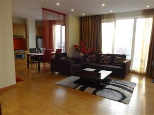 Lake view serviced apartment for rent in Tay Ho district with 02 bedrooms & 02 bathrooms