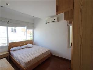 Balcony apartment for rent with 02 bedrooms in Tay Ho, fully furnished