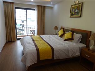 Balcony apartment with 02 bedrooms for rent in Pham Ngoc Thach, Dong Da