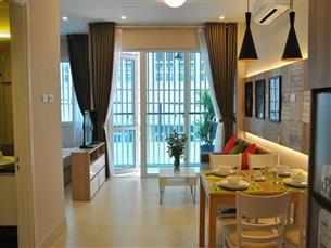 Nice terrace apartment with 01 bedroom for rent in Vong Thi, Tay Ho