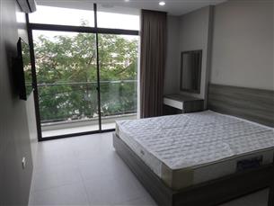 Balcony apartment for rent with 01 bedroom on Trinh Cong Son, Tay Ho