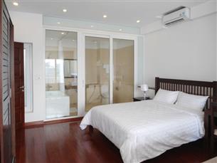 Nice lake view studio apartment for rent in Truc Bach, Ba Dinh