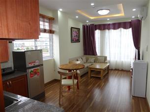 Balcony apartment with 02 bedrooms for rent in Phan Huy Chu, Hoan Kiem