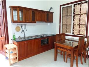 Balcony apartment with 01 bedroom for rent in Ngoc Ha, Ba Dinh