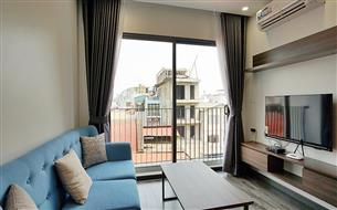 Balcony apartment for rent with 01 bedroom in Tay Ho, Tay Ho