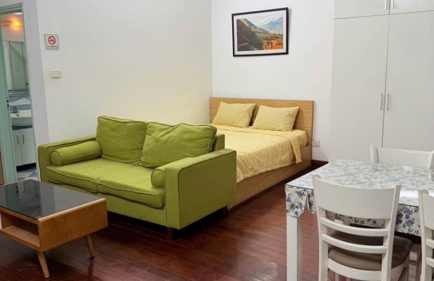 Studio for rent with 01 bedroom on To Ngoc Van, Tay Ho