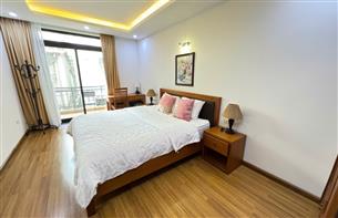 Balcony apartment for rent with 02 bedrooms in Pham Ngoc Thach, Ha Noi