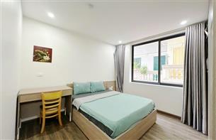 Balcony apartment for rent with 01 bedroom in To Ngoc Van, Ha Noi
