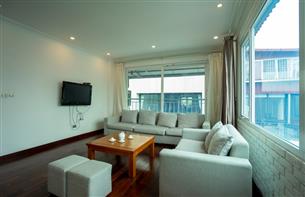 Nice serviced apartment with 03 bedrooms for rent in To Ngoc Van, Tay Ho
