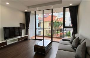 Balcony apartment for rent with 03 bedrooms in Quang Khanh, Tay Ho